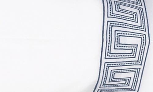 Matouk Ophelia 520 Thread Count Cotton Pillowcases In Indigo
