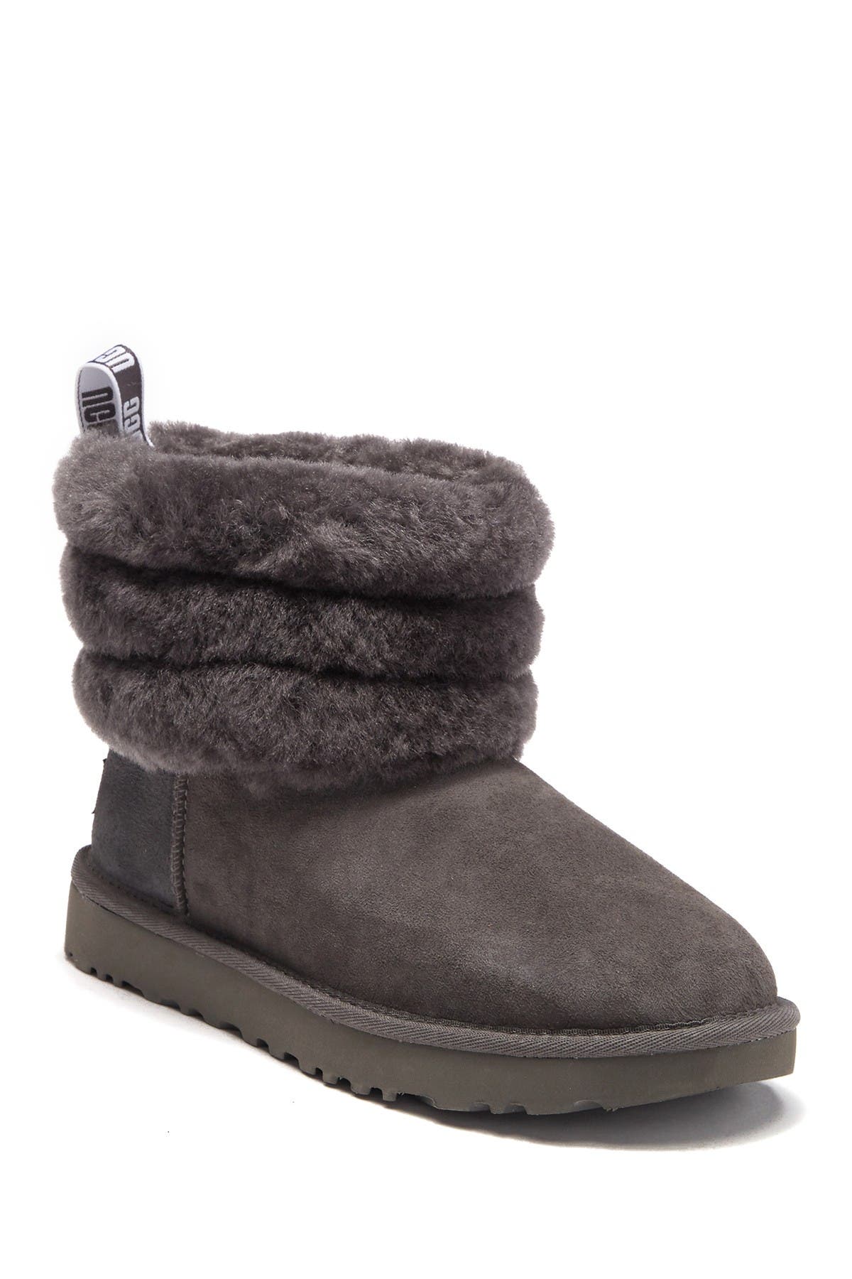 classic mini fluff quilted ugg