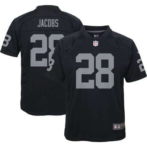 Toddler Josh Jacobs Black Las Vegas Raiders Replica Player Jersey