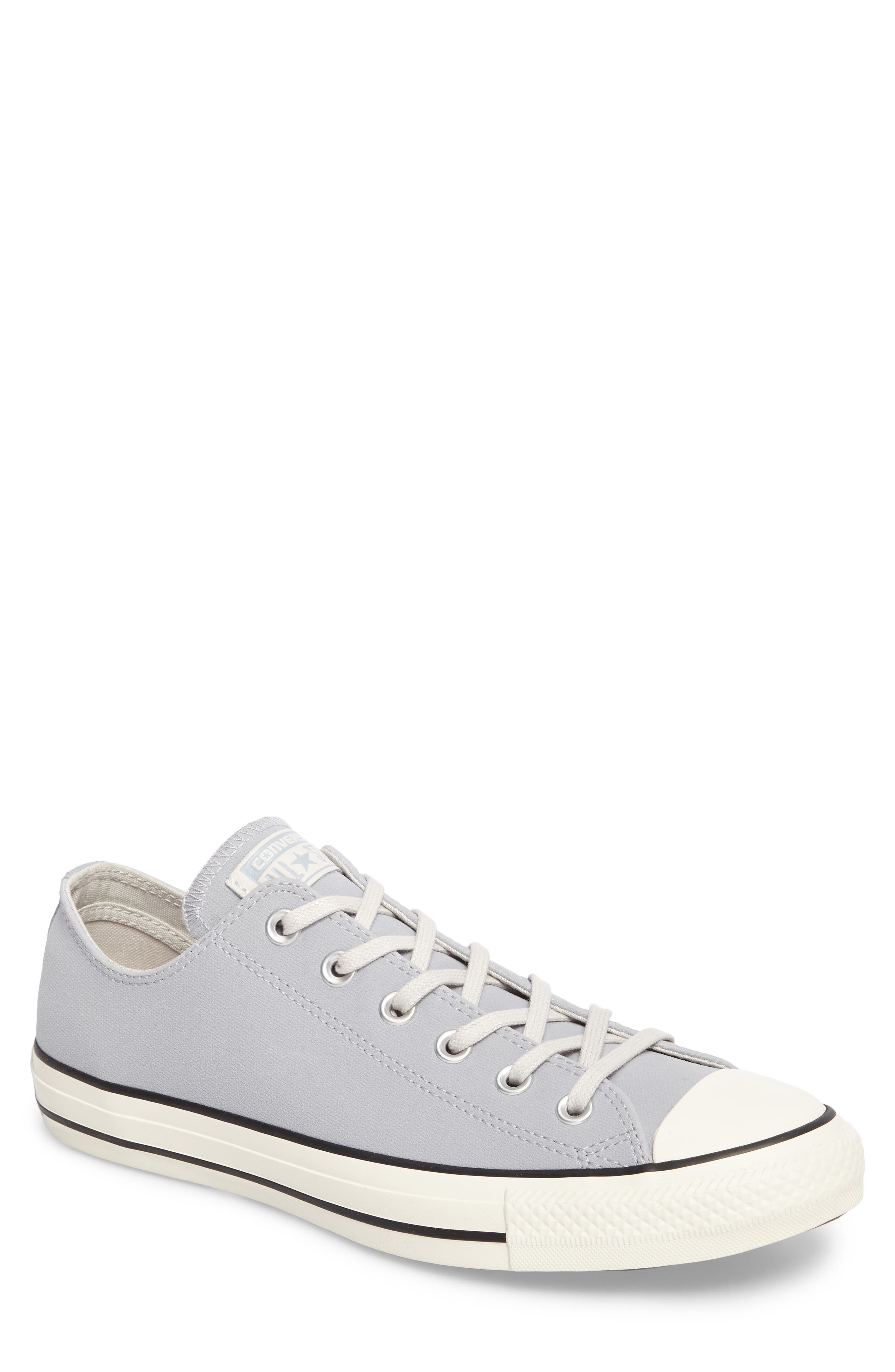 converse chuck taylor all star lo leather sneaker