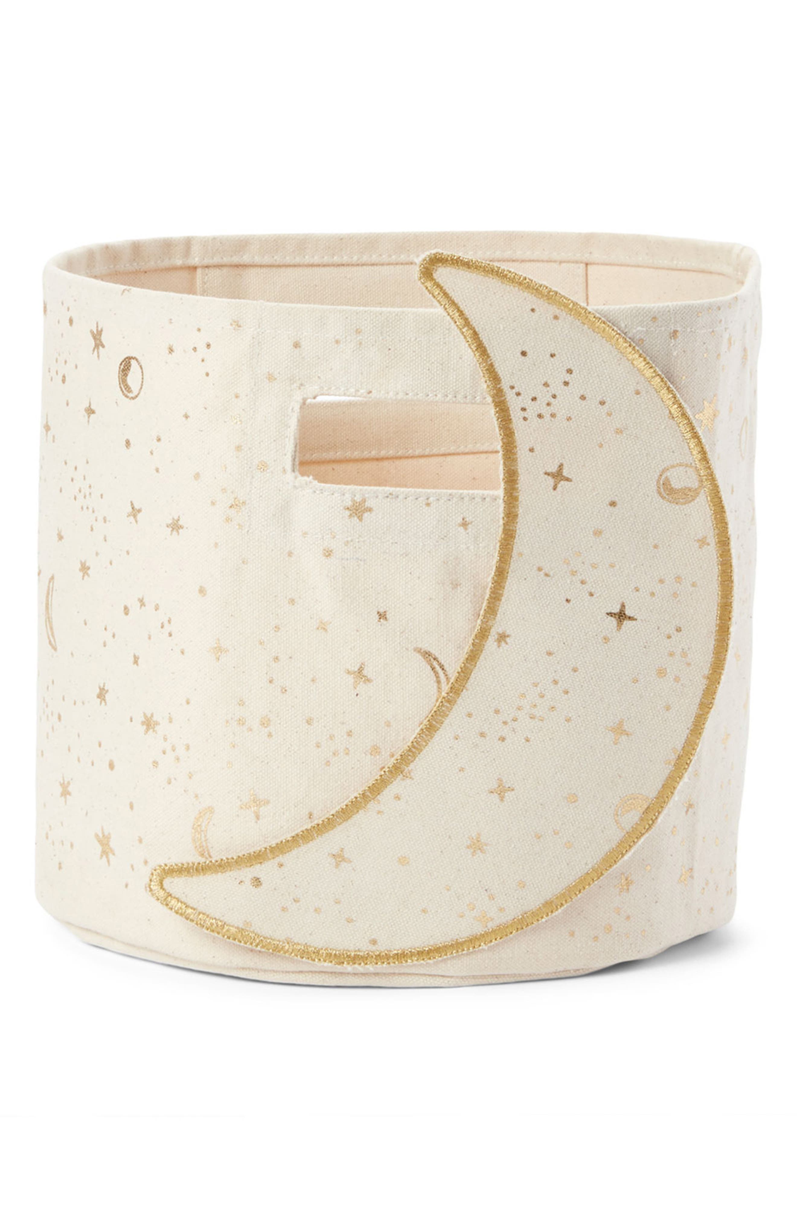 Pehr Celestial Moon Pint Canvas Bin Nordstrom