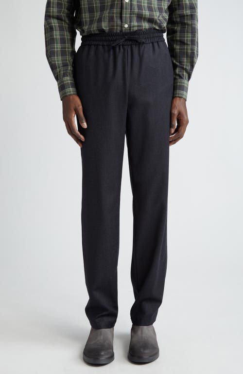 De Bonne Facture Check Drawstring Wool Trousers at Nordstrom, Us