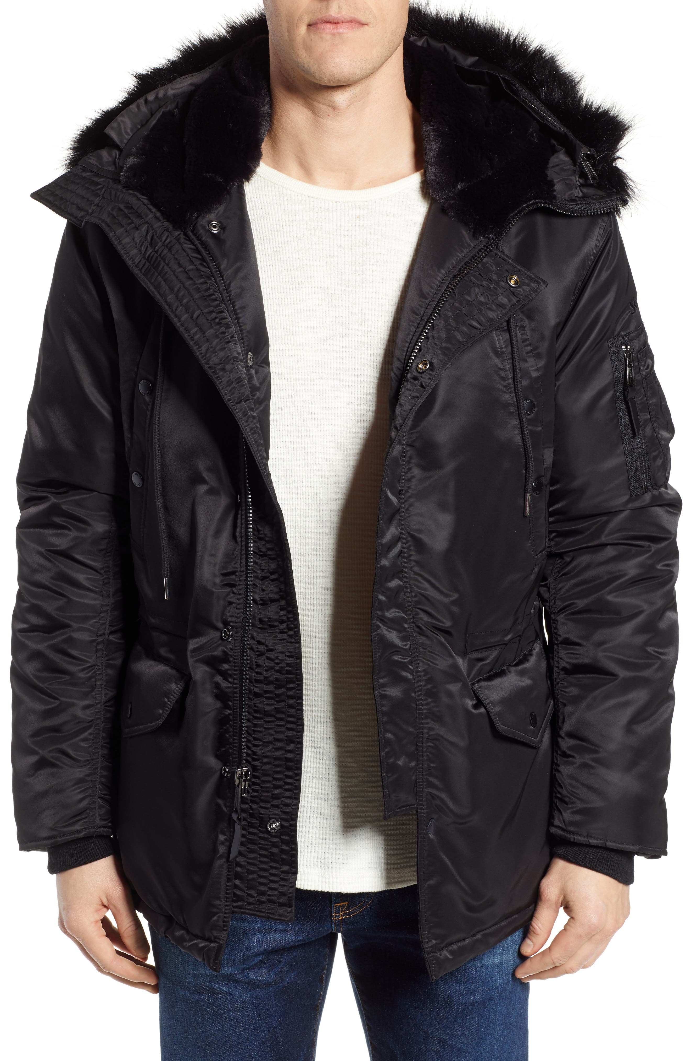 schott parka mens