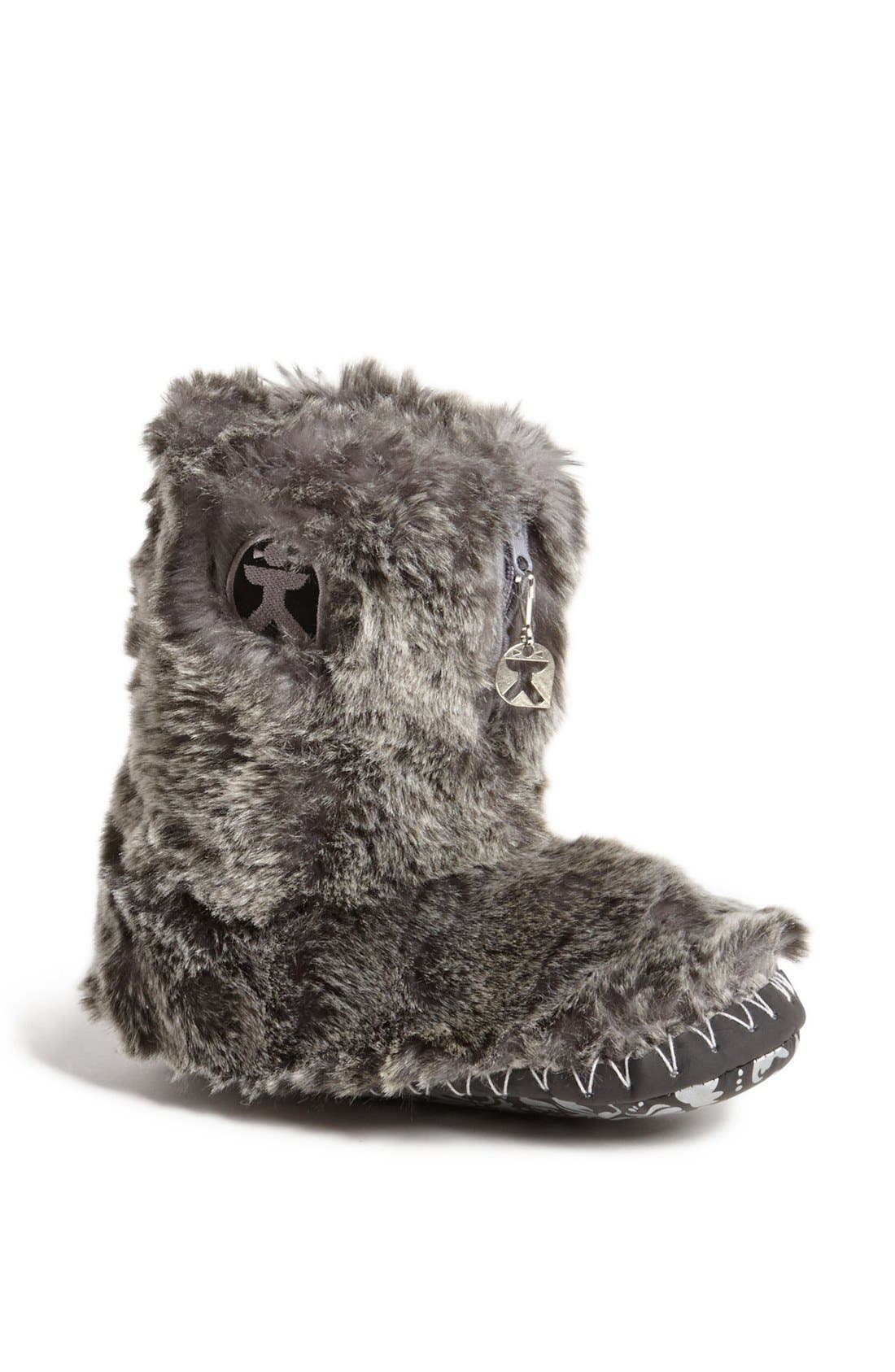 Cole Faux Fur Bootie Slipper