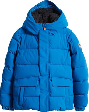 Save The Duck Kids' Klaus Hooded Puffer Jacket | Nordstrom
