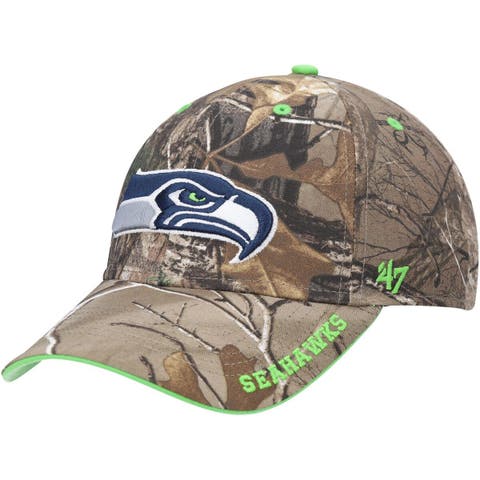 Men's Carhartt x '47 Brown Seattle Seahawks Throwback MVP Adjustable Hat