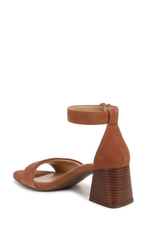 Shop Naturalizer Verly Ankle Strap Flare Heel Sandal In English Tea