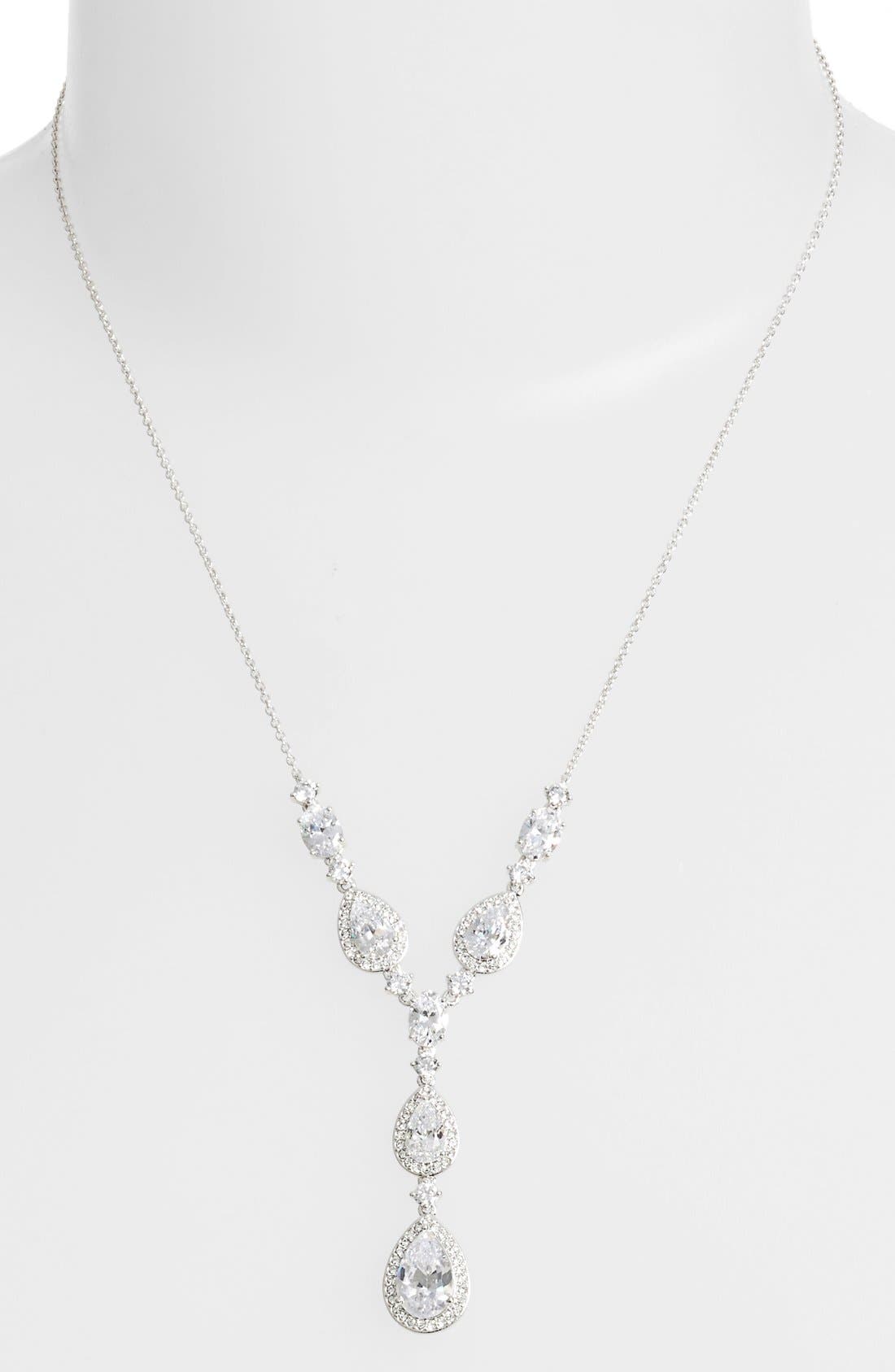Nadri Cubic Zirconia YNecklace Nordstrom