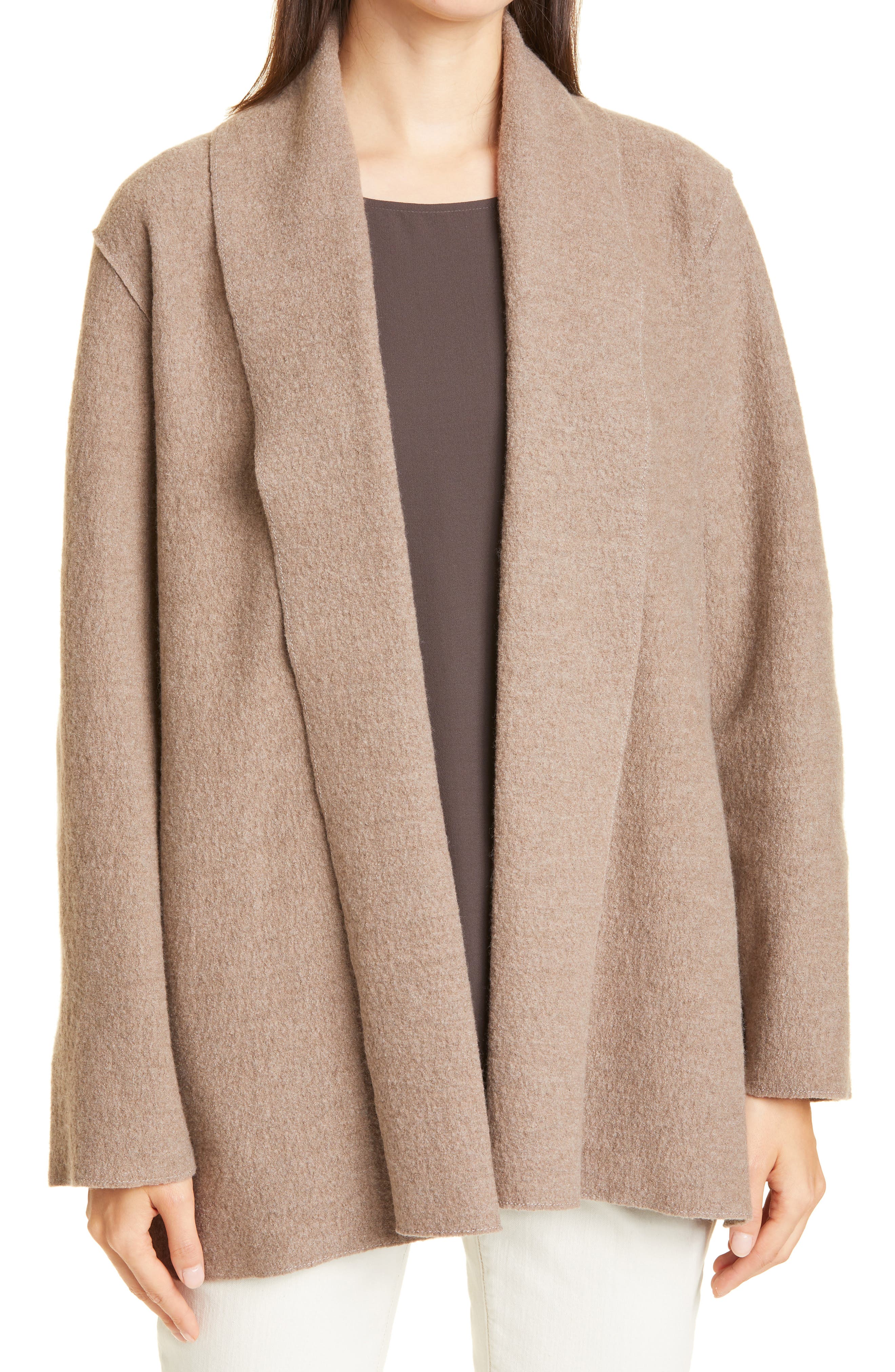 wool blazer coat