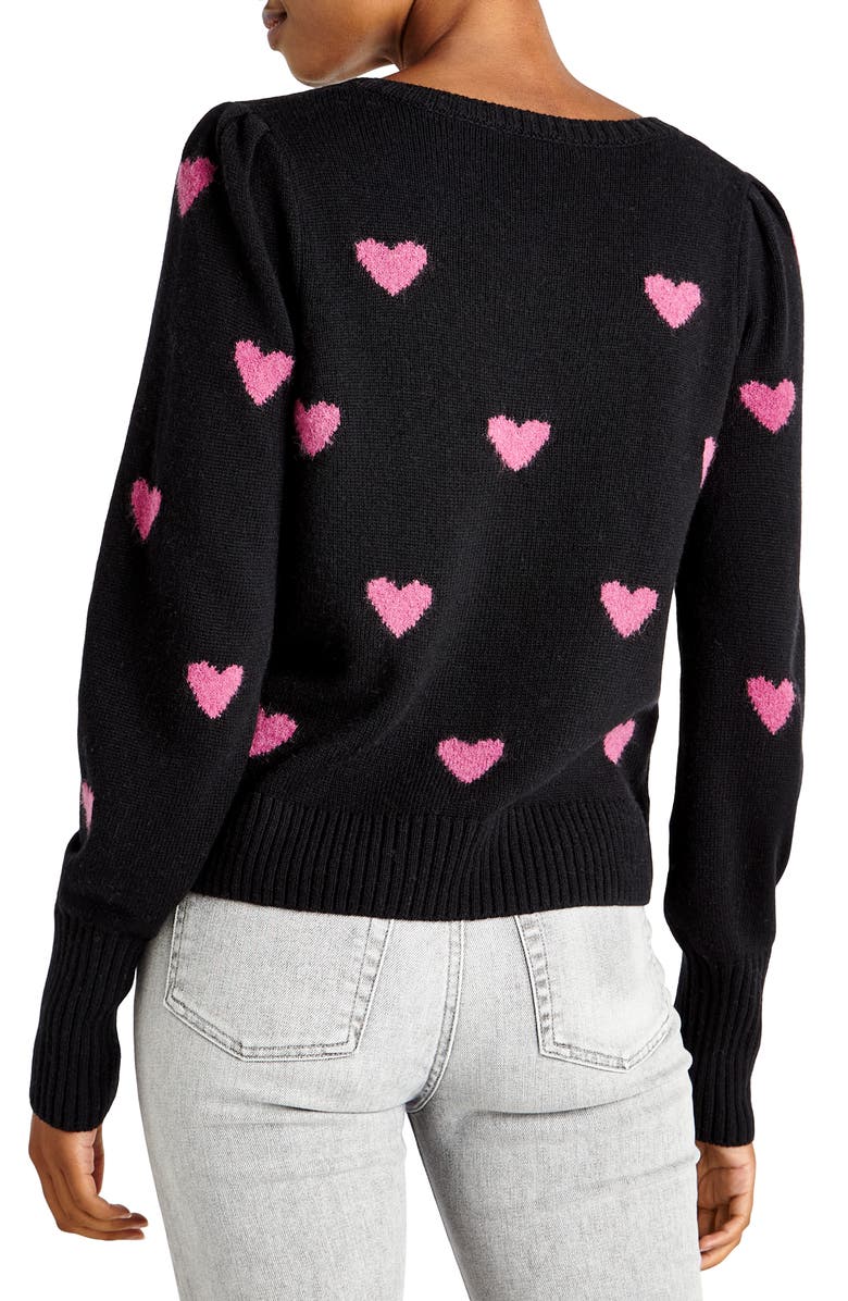 Splendid Annabelle Heart Sweater | Nordstrom