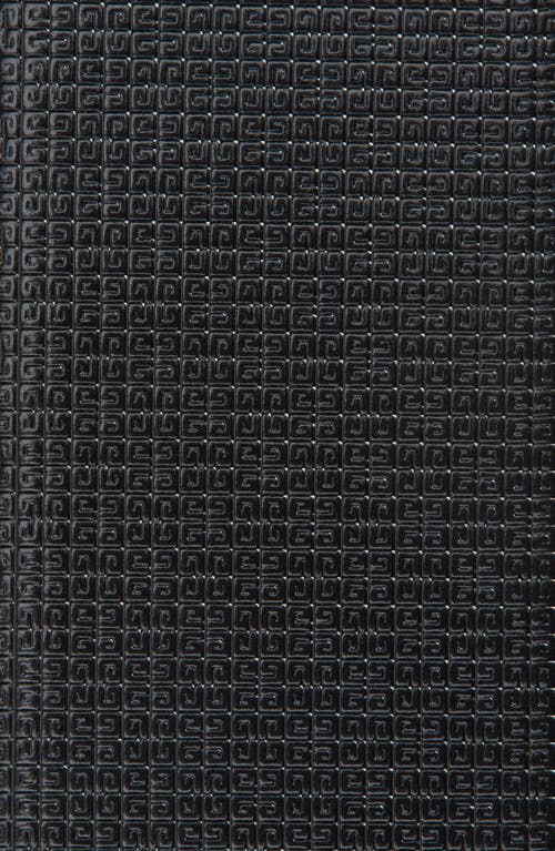 Givenchy 2g Small Buckle Leather Belt In Black/dark Blue
