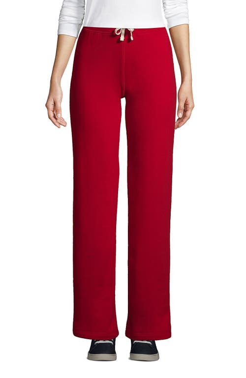 Shop Lands' End School Uniform  Sweatpants In Red