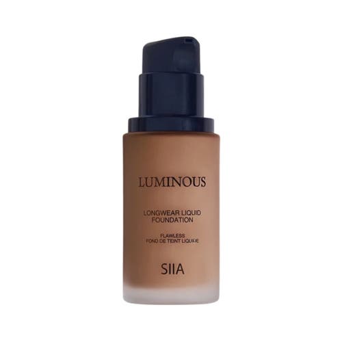 Siia Cosmetics Luminous Longwear Liquid Foundation In Macchiato