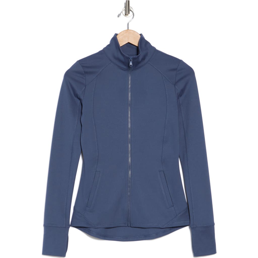 Gottex Flex Full Zip Jacket In Bluestone