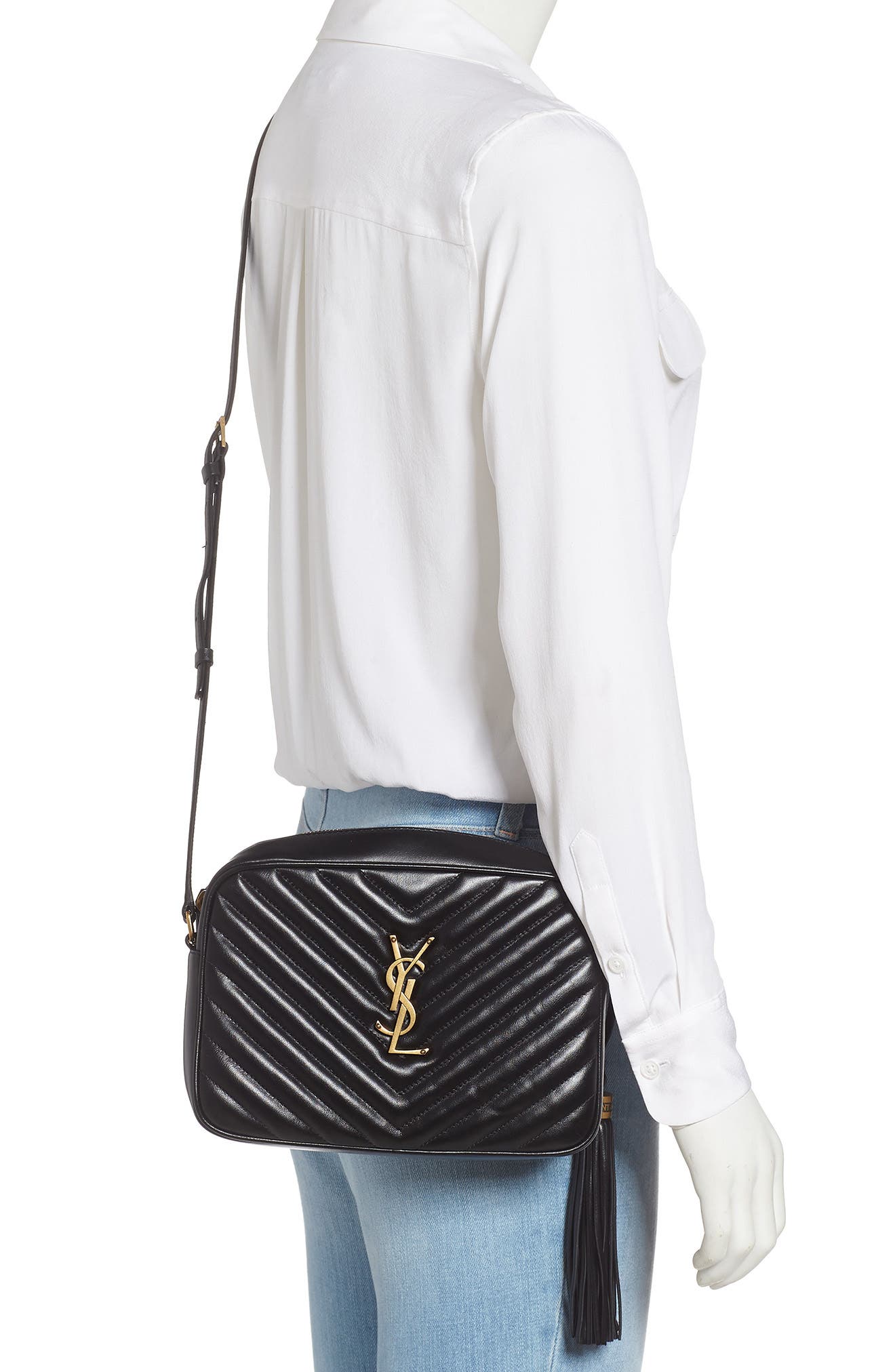 Saint Laurent Lou Matelassé Leather 