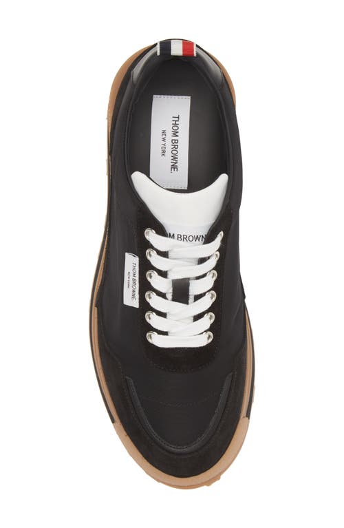 Shop Thom Browne Alumni Sneaker In Black