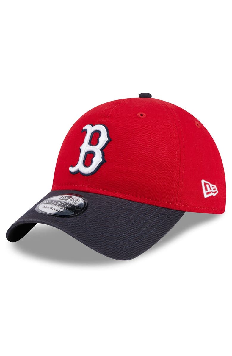 New Era Men's New Era Red/Navy Boston Red Sox 2024 Spring Training 9TWENTY Adjustable Hat