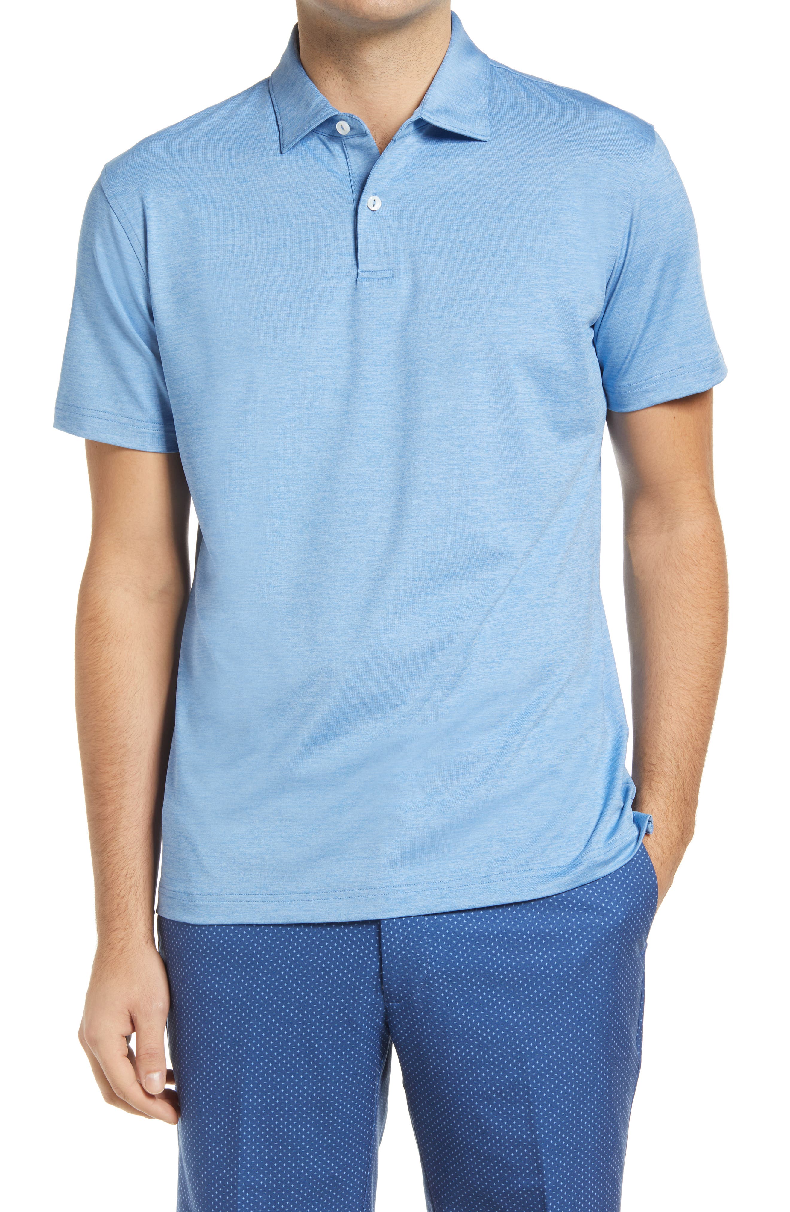 mens designer knitted polo shirts