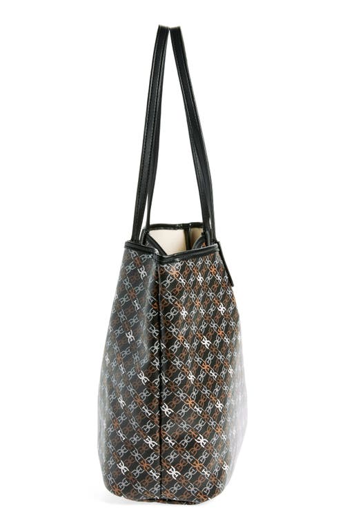 SAM EDELMAN SAM EDELMAN MEDIUM HARPER MONOGRAM SHOPPER TOTE