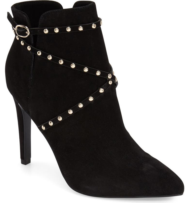 Topshop 'Humour' Studded Pointy Toe Bootie (Women) | Nordstrom
