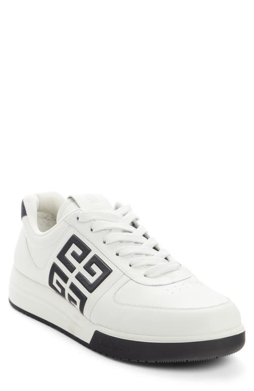 Shop Givenchy G4 Low Top Sneaker In Black/white