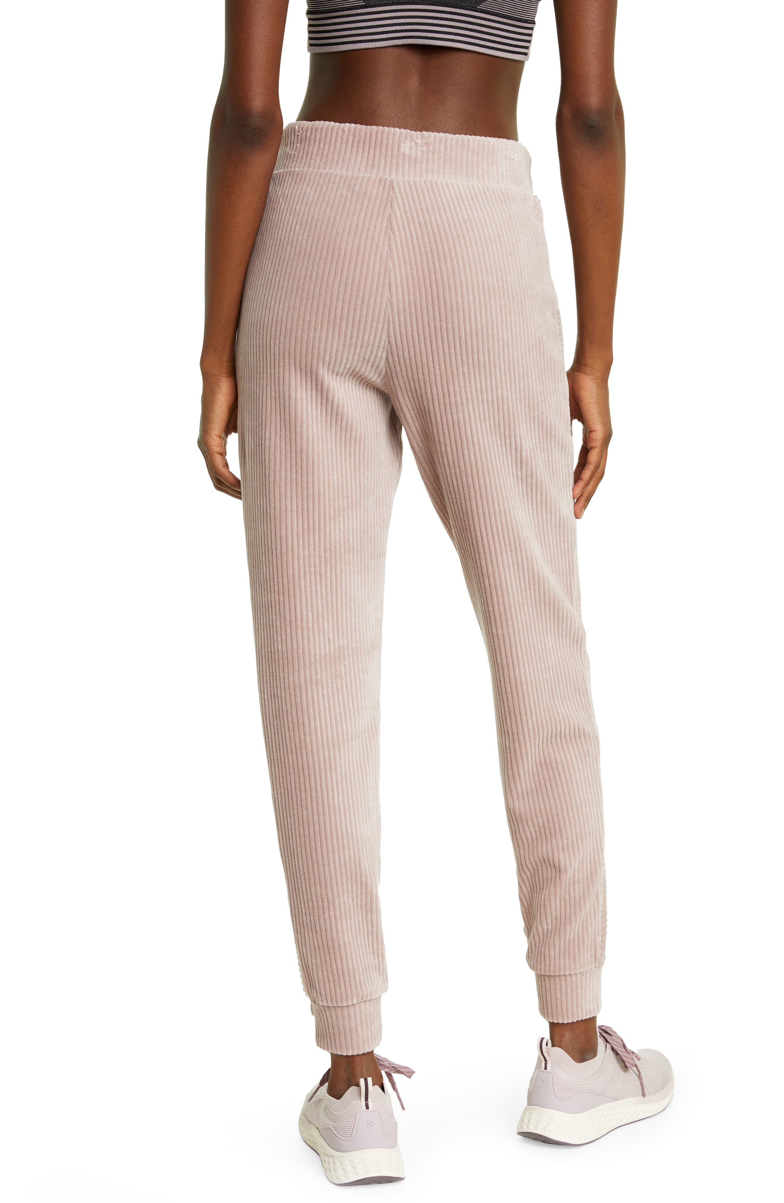 Zella Plush Corduroy Joggers | Nordstrom