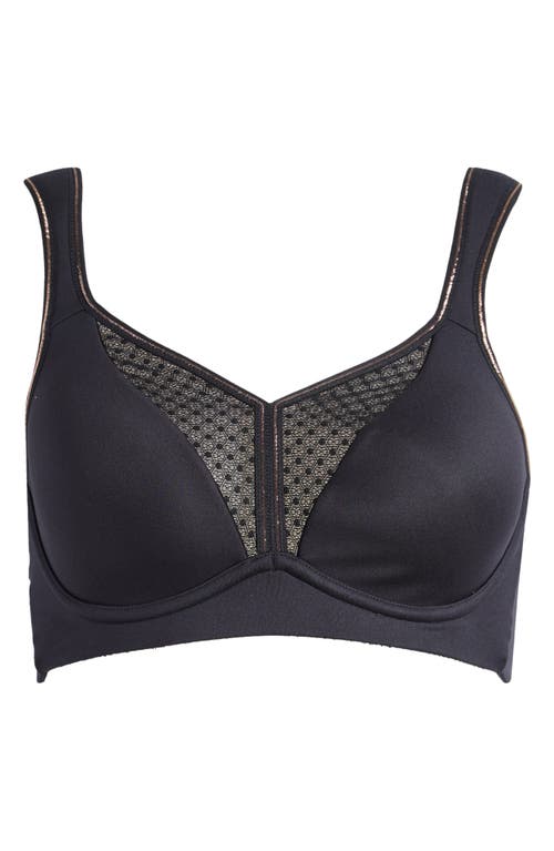 Simone Perele Harmony Underwire Sports Bra in Black 