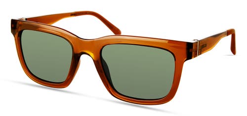 Eco Balsa Sunglasses In Rust