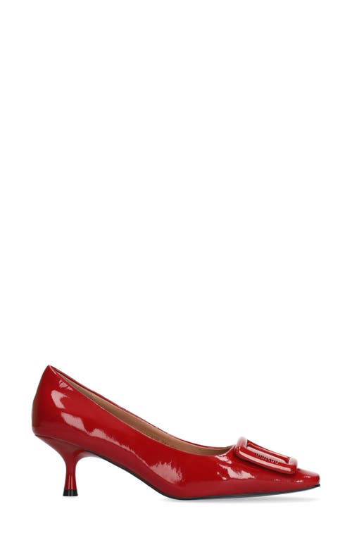 Bibi Lou Poznan Buckle Pump In Rojo