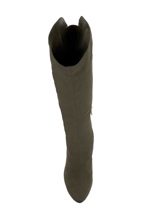 Shop Jessica Simpson Nicolosi Over The Knee Boot In Cargo Green