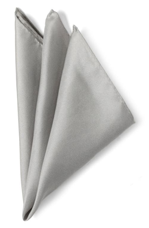 Cufflinks, Inc. Grey Silk Pocket Square in Gray at Nordstrom