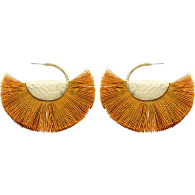 Panacea Fringe Fan Earrings