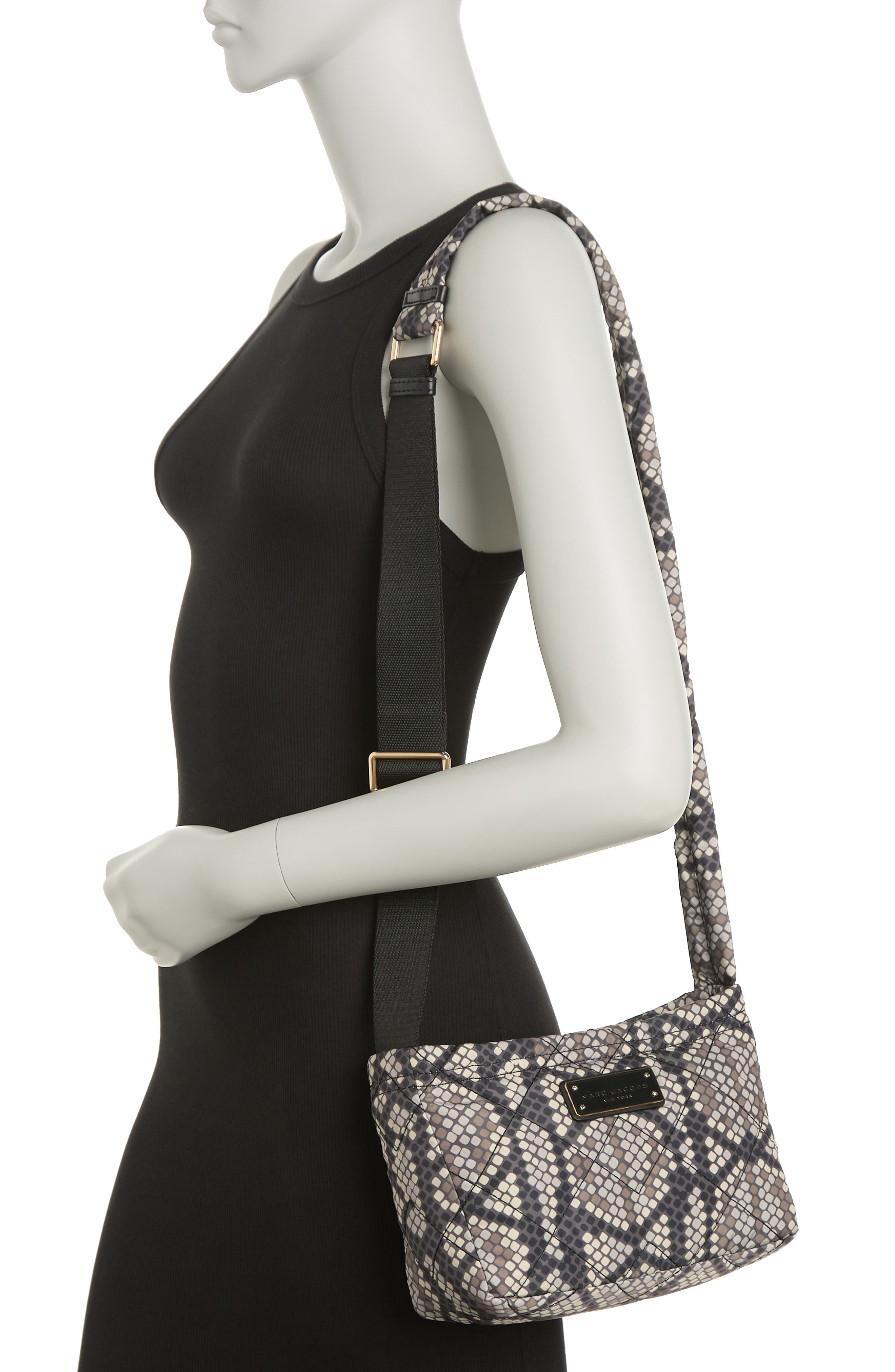 marc jacobs nylon quilted crossbody