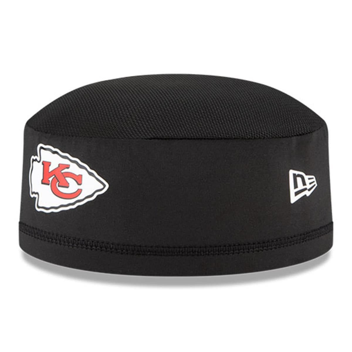 New Era Men's New Era Black Kansas City Chiefs NFL Training Skully Cap