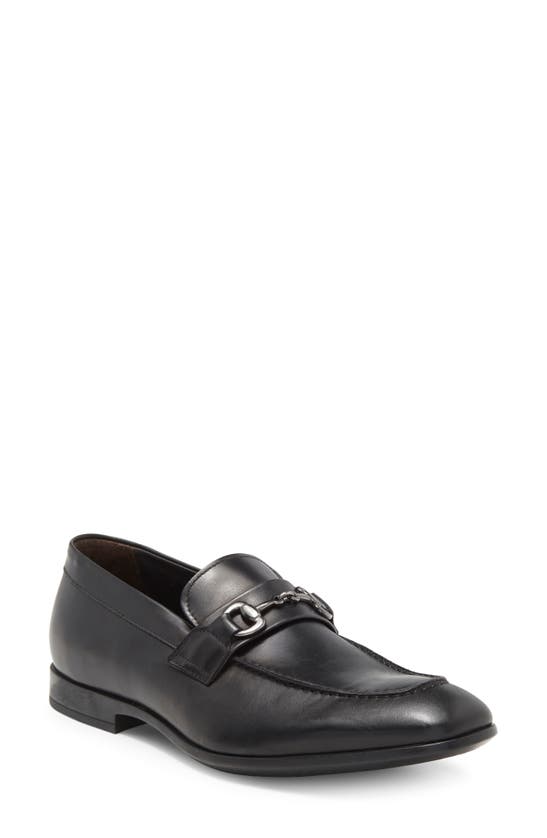 To Boot New York Rockaway Bit Loafer In Crust Nero