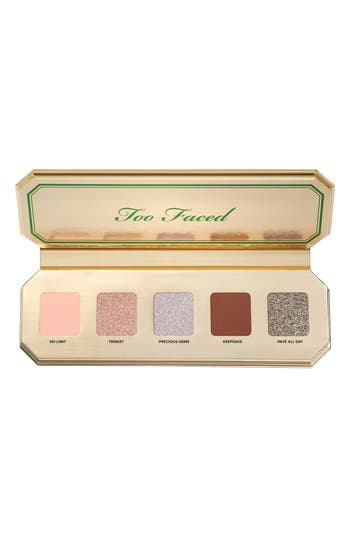 Too Faced Precious Gems Mini Eye Shadow Palette In Precious Gems