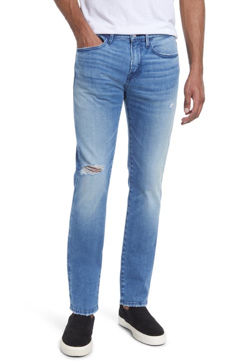 L'Homme Slim Fit Degradable Stretch Organic Cotton Jeans