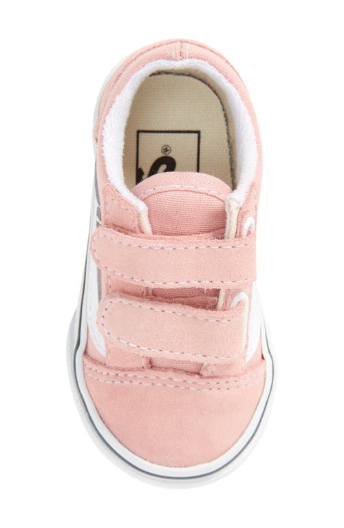 Vans Old Skool Sneaker In Powder Pink/true White