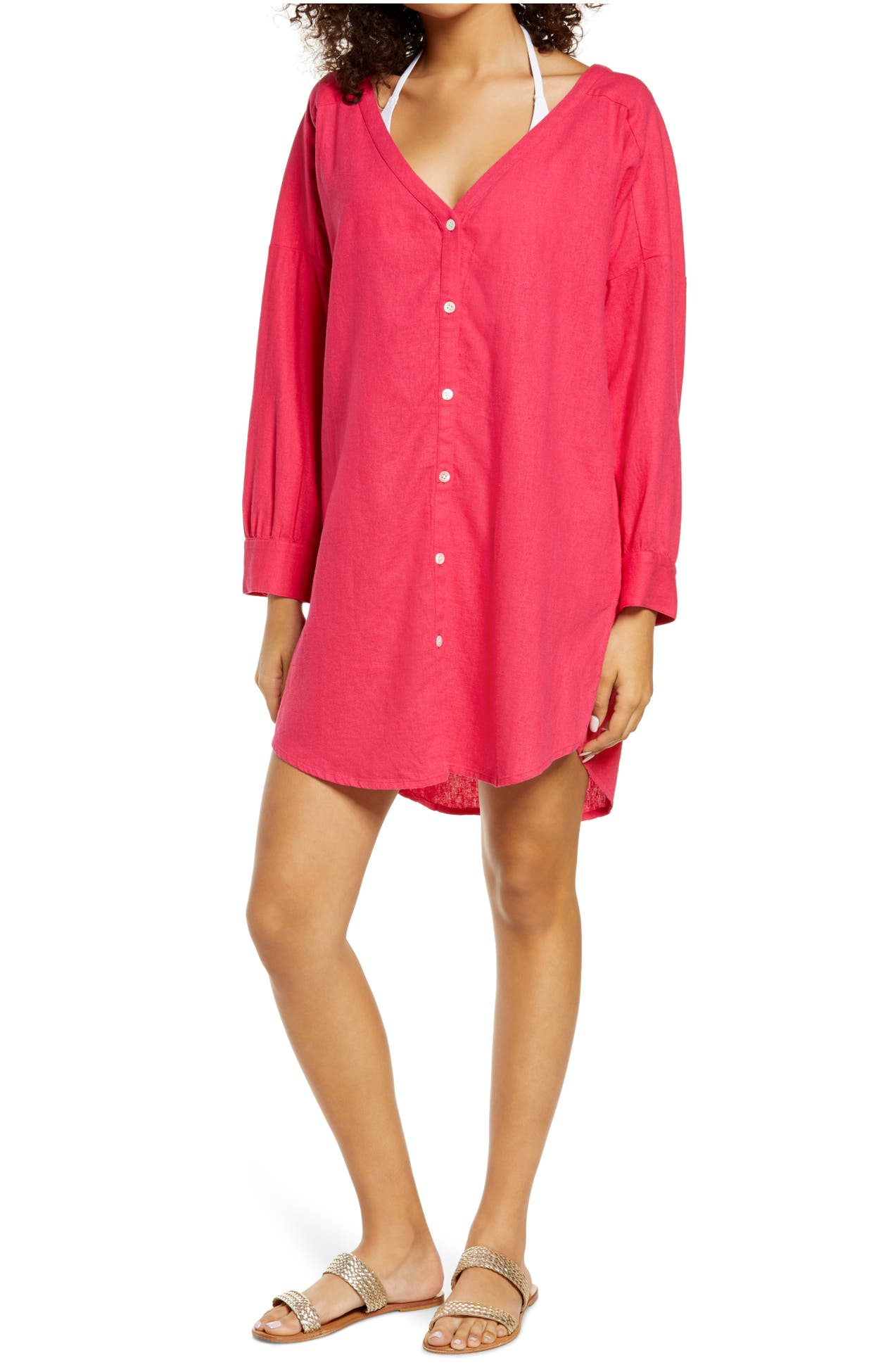 Chelsea28 ButtonUp Cover Up Nordstrom Rack