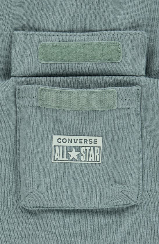 Shop Converse Kids' License Plate T-shirt & Cargo Shorts In Herby