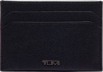 Tumi Men's Nassau SLG Leather Money Clip Card Case