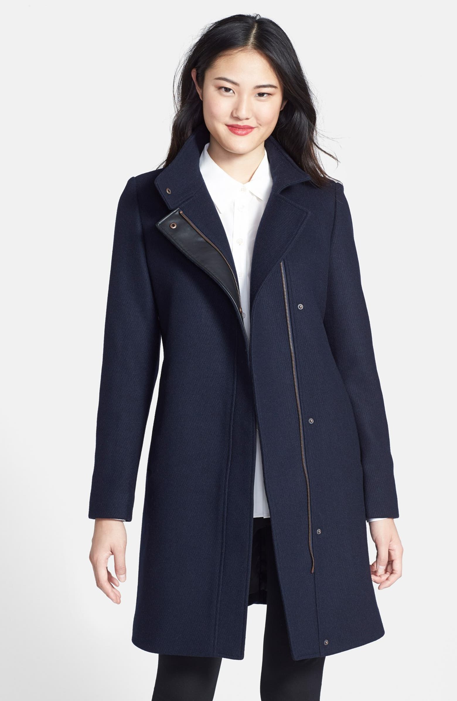 Marc New York 'Taylor' Wool Blend Twill Coat (Online Only) | Nordstrom