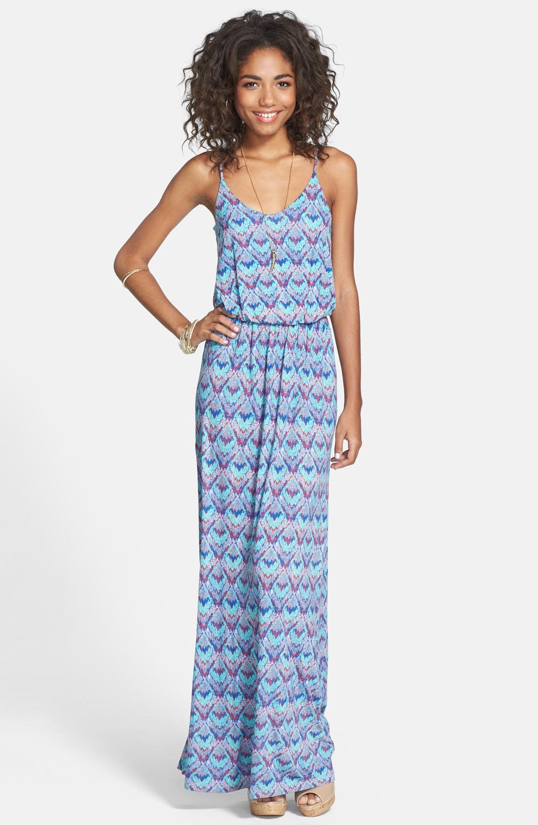 all in favor knit maxi dress