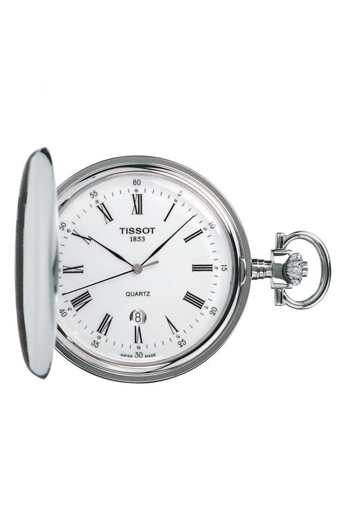 Tissot Savonnette Pocket Watch, 48mm In Metallic