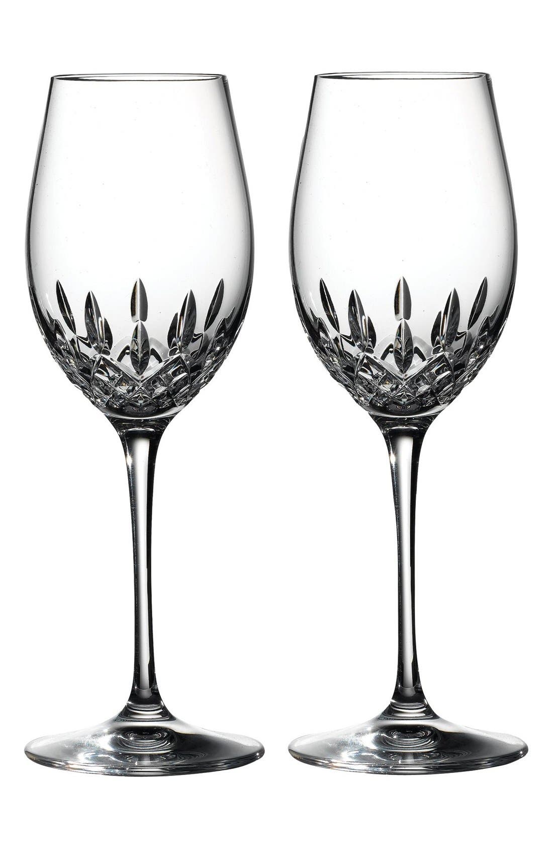 Waterford Crystal Lismore Essence Wine Glass Set of 2 