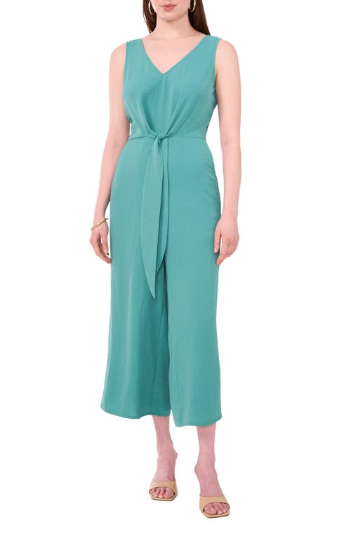 Vince Camuto Tie Front Wide Leg Jumpsuit at Nordstrom,