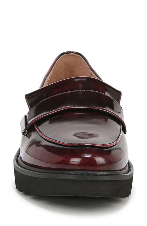 Shop Naturalizer Adiline Loafer In Cranberry Leather