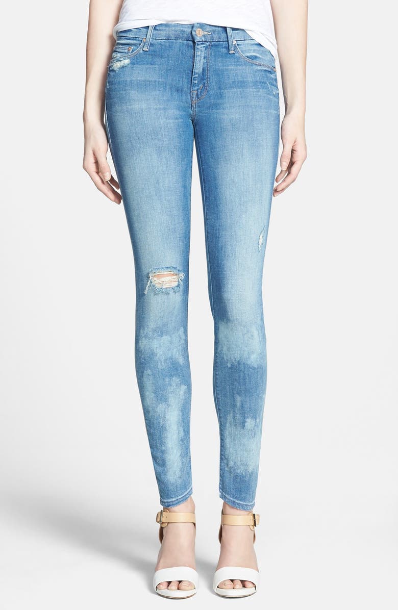 MOTHER 'The Looker' Distressed Skinny Jeans (Getting Rowdy) | Nordstrom