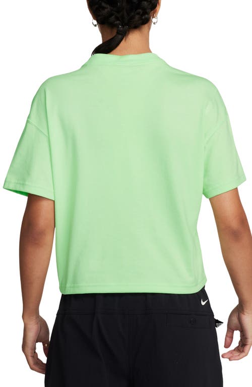 Shop Nike Acg Dri-fit Adv Oversize T-shirt In Vapor Green/summit White