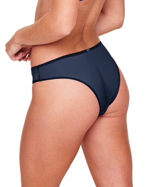 Adore Me Andy Cheeky Panties In Dark Blue